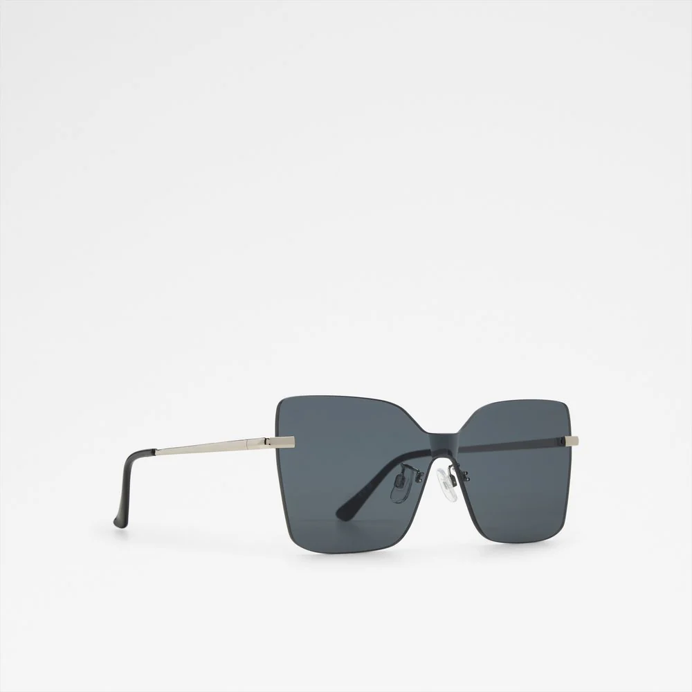 Aqua Luxe Oversized Rimless Square Sunglasses for Women | Premier Leather