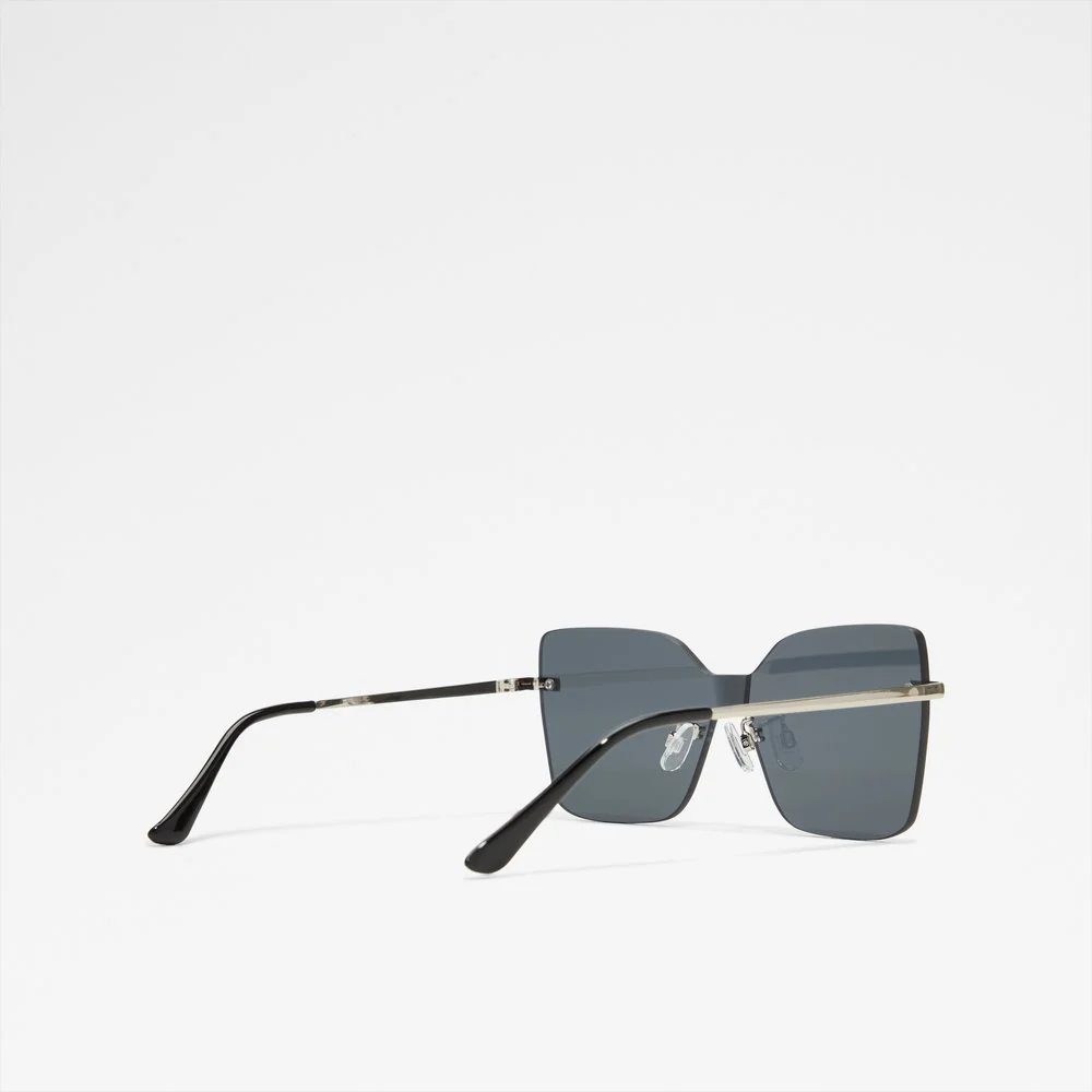 Aqua Luxe Oversized Rimless Square Sunglasses for Women | Premier Leather