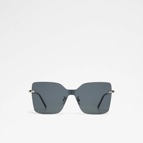 Aqua Luxe Oversized Rimless Square Sunglasses for Women | Premier Leather
